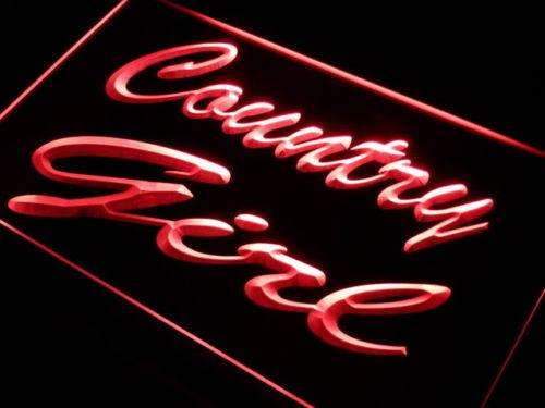 Country Girl LED Light Sign - Way Up Gifts
