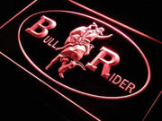 Cowboy Bull Rider LED Light Sign - LED Gift Works
