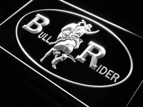 Cowboy Bull Rider LED Light Sign - LED Gift Works