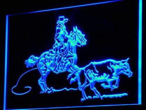 Cowboy Horse Cow Decor LED Light Sign - Way Up Gifts