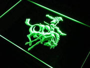 Cowboy Riding Horse LED Light Sign - LED Gift Works