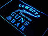 Cowboys Leave Guns Bar II LED Light Sign - Way Up Gifts