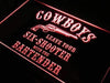 Cowboys Leave Six Shooter Bar LED Light Sign - Way Up Gifts