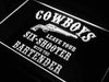 Cowboys Leave Six Shooter Bar LED Light Sign - Way Up Gifts