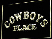 Cowboys Place LED Light Sign - LED Gift Works