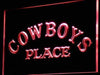 Cowboys Place LED Light Sign - Way Up Gifts