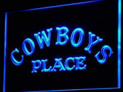 Cowboys Place LED Light Sign - LED Gift Works
