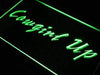 Cowgirl Up LED Light Sign - Way Up Gifts