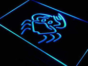 Crab Animal LED Light Sign - LED Gift Works
