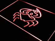 Crab Animal LED Light Sign - LED Gift Works