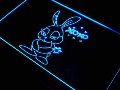 Cute Bunny Decor LED Light Sign - Way Up Gifts