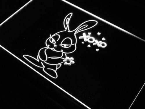 Cute Bunny Decor LED Light Sign - Way Up Gifts