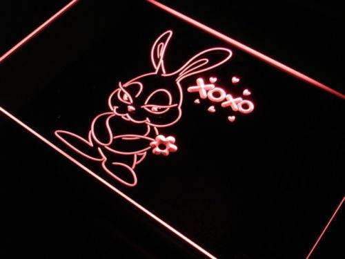 Cute Bunny Decor LED Light Sign - Way Up Gifts