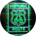 Arizona Historic Route US 66 LED Light Sign - Way Up Gifts