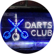 Darts Club LED Light Sign - LED Gift Works