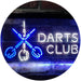 Darts Club LED Light Sign - Way Up Gifts