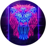 Lion Art Decor LED Light Sign - LED Gift Works