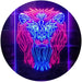 Lion Art Decor LED Light Sign - Way Up Gifts