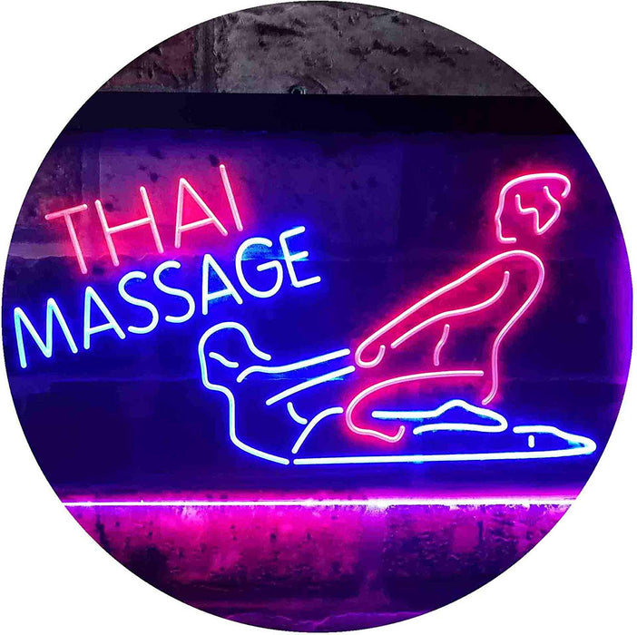 Thai Massage LED Light Sign - Way Up Gifts