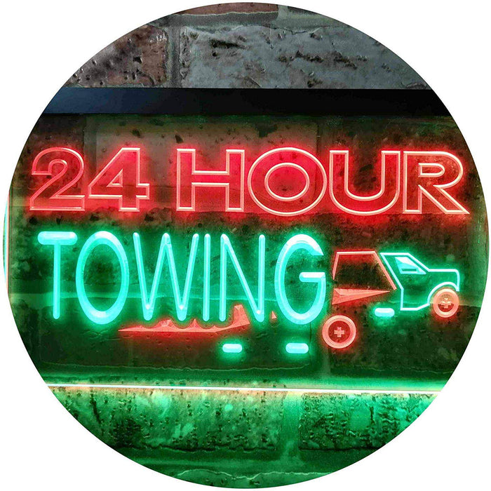 24 Hour Towing LED Light Sign - Way Up Gifts