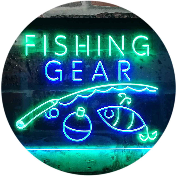 Bait Shop Fishing Gear LED Light Sign - Way Up Gifts