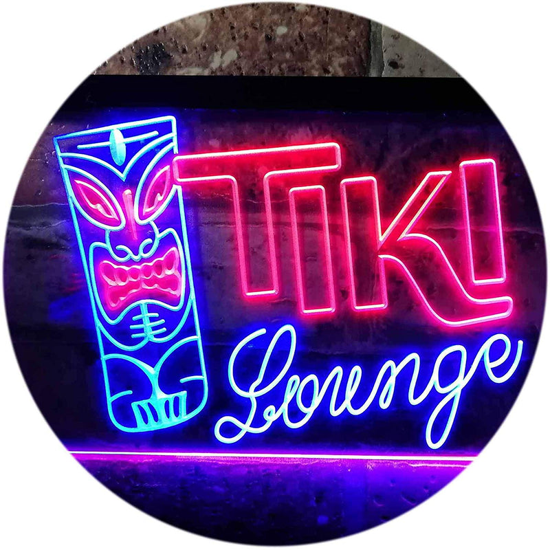 Bar Tiki Lounge LED Light Sign - LED Gift Works