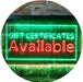 Gift Certificates Available LED Light Sign - Way Up Gifts