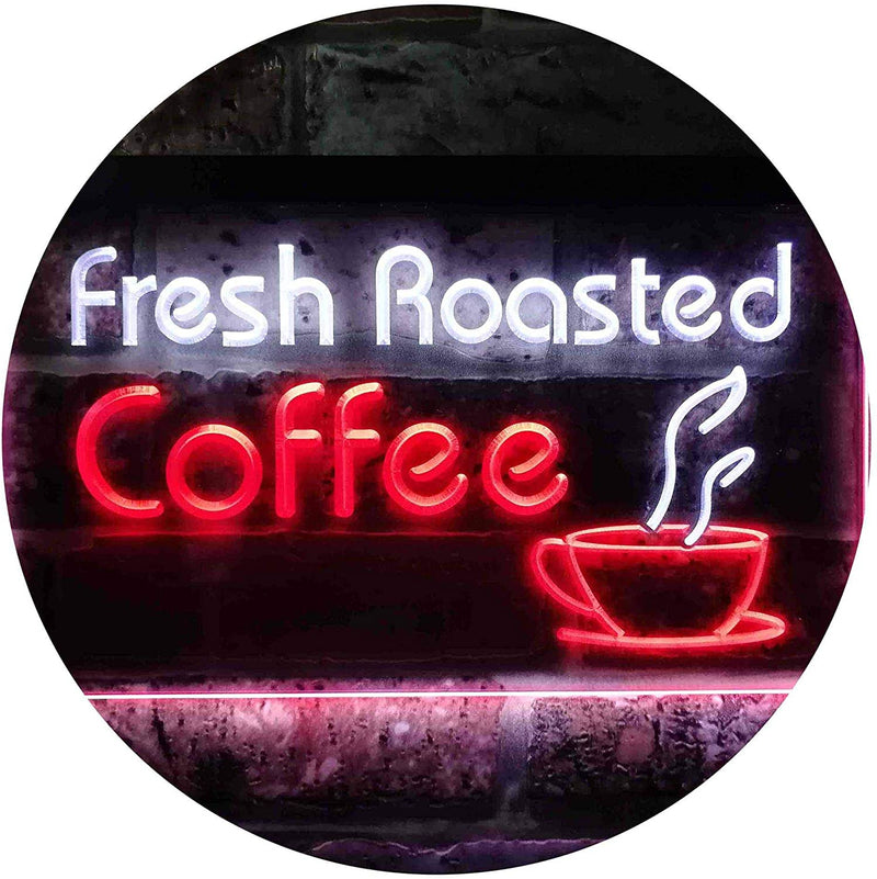 Fresh Roasted Coffee LED Light Sign - LED Gift Works