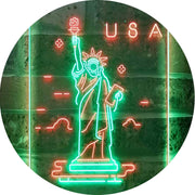USA Statue of Liberty LED Light Sign - LED Gift Works