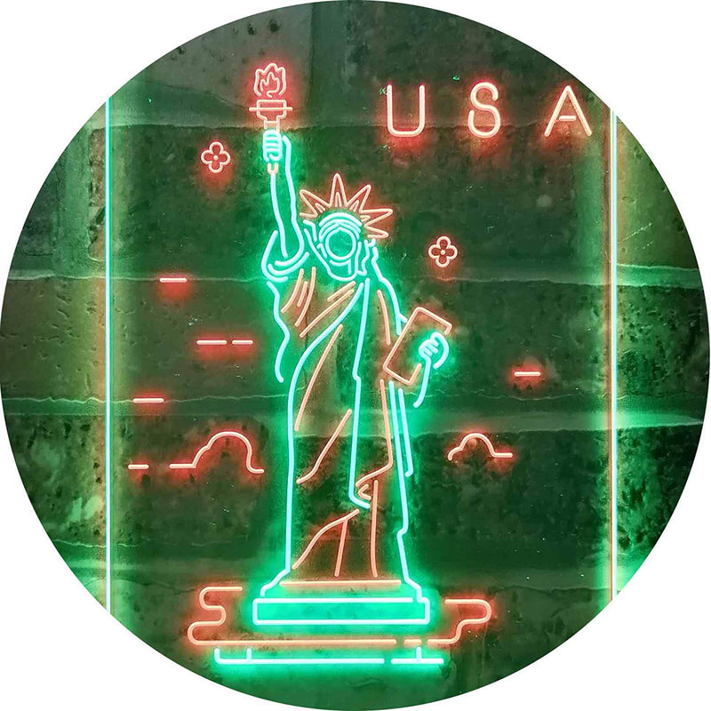 USA Statue of Liberty LED Light Sign - LED Gift Works