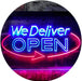 Open Delivery We Deliver LED Light Sign - Way Up Gifts