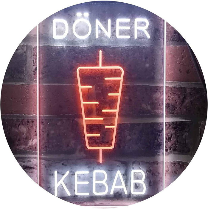 Doner Kebab LED Light Sign - Way Up Gifts