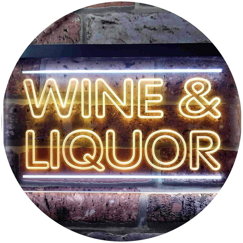 Wine Liquor LED Light Sign - LED Gift Works