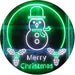 Merry Christmas Decoration Snowman LED Light Sign - Way Up Gifts