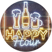 Happy Hour LED Light Sign - LED Gift Works