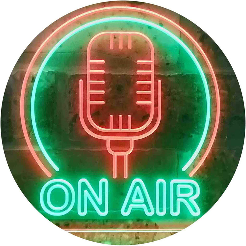 Microphone On Air LED Light Sign - LED Gift Works