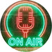 Microphone On Air LED Light Sign - Way Up Gifts