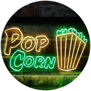 Movie Theater Popcorn LED Light Sign - LED Gift Works