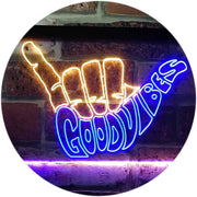 Good Vibes LED Light Sign - LED Gift Works