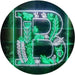 Family Name Letter B Monogram Initial LED Light Sign - Way Up Gifts
