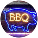 Pork Pig BBQ LED Light Sign - Way Up Gifts