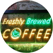 Freshly Brewed Coffee LED Light Sign - LED Gift Works