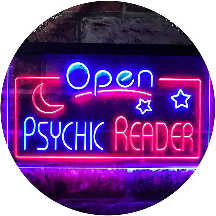 Open Fortune Teller Psychic Reader LED Light Sign - Way Up Gifts