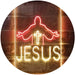 Jesus Saves Cross Church LED Light Sign - Way Up Gifts