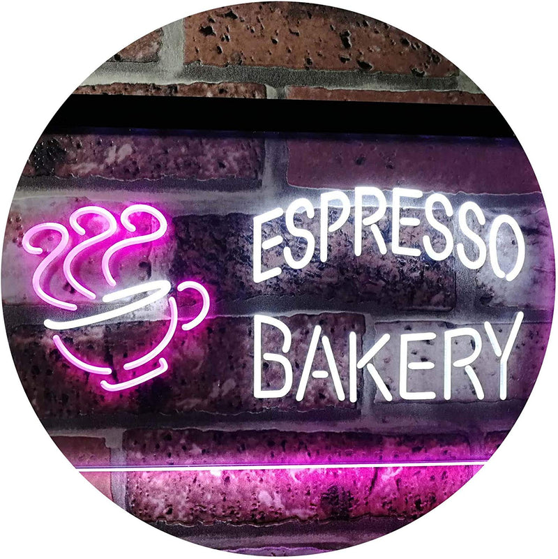 Coffee Espresso Bakery LED Light Sign - LED Gift Works