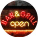 Bar & Grill Restaurant Open LED Light Sign - Way Up Gifts