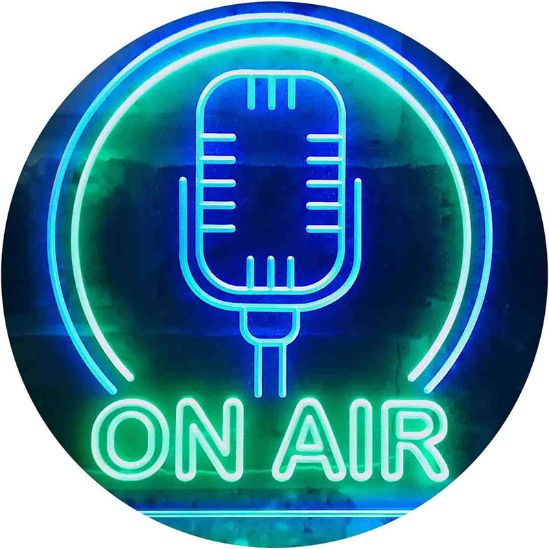 Microphone On Air LED Light Sign - LED Gift Works