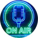 Microphone On Air LED Light Sign - Way Up Gifts