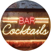 Bar Cocktails LED Light Sign - LED Gift Works