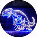 Caveman Dinosaur LED Light Sign - Way Up Gifts